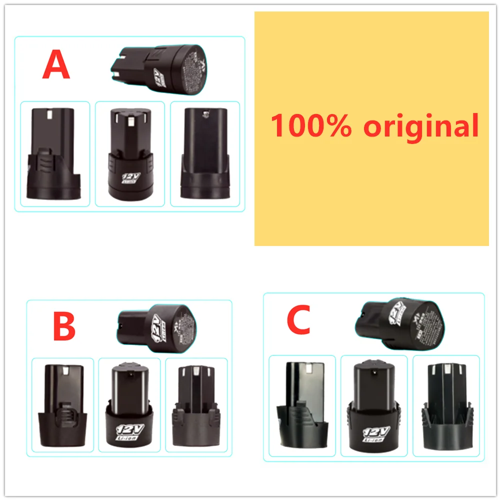 Batterie aste universelle pour outils électriques, tournevis électrique, perceuse électrique, batterie Ion Eddie, haute capacité, 12V, 6200mAh