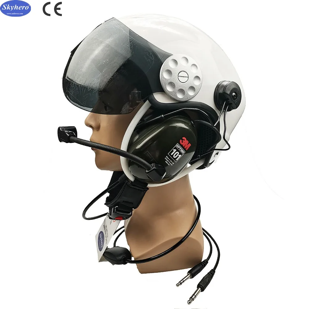 

Paramotor Helmet with Noise Cancelling, Powered Paragliding Training, PPG Helmet for Sale