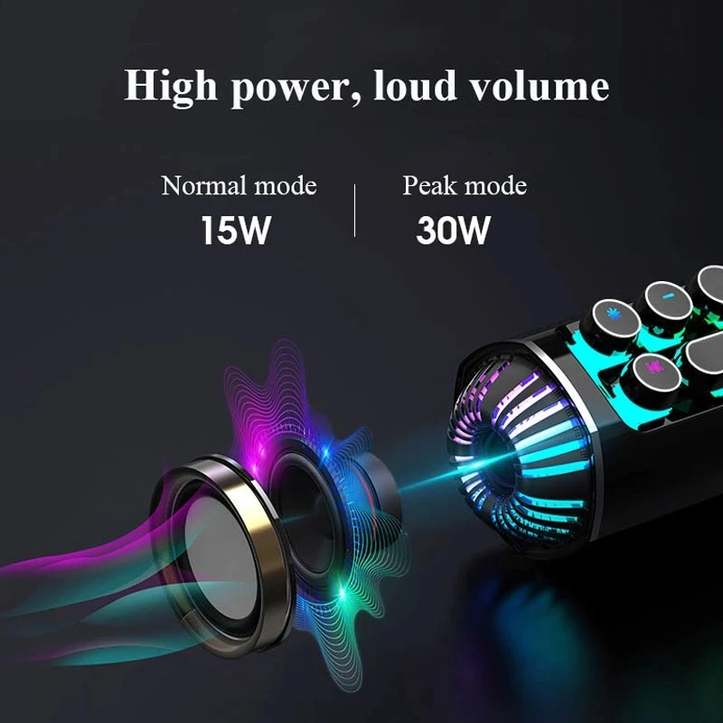 Imagem -03 - Gaming Bluetooth Speaker Rgb Computador Soundbar 3d Surround Coluna sem Fio Subwoofer Music Center Laptop pc tv Caixa de Som Sh19