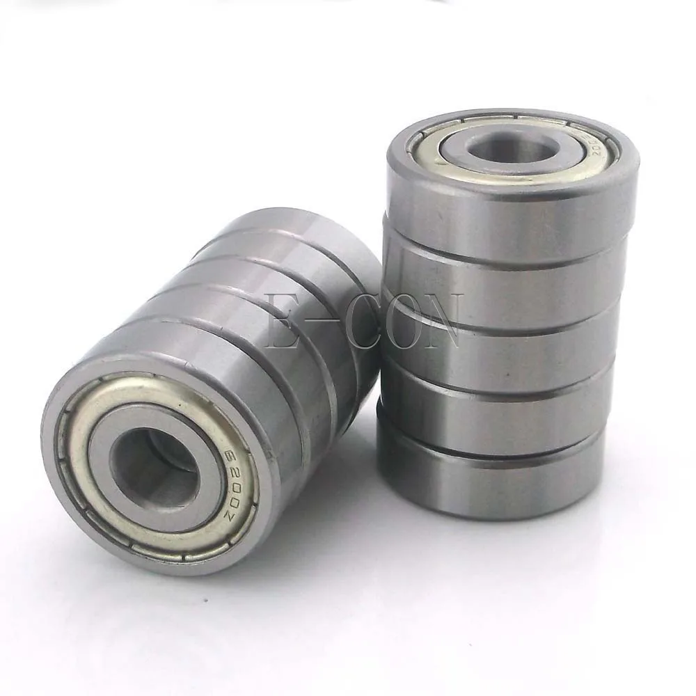 

1/2/5/10PCS 6205ZZ Deep Groove Metal Double Shielded Ball Bearing (25mm*52mm*15mm)