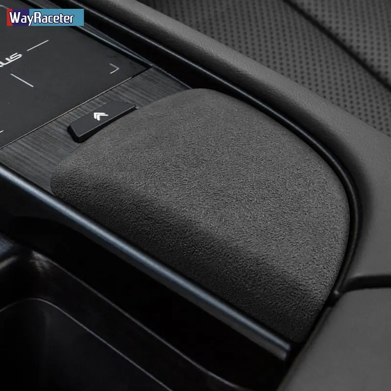 

Ultrasuede Wrap Car Central Control Elbow Pad Decoration Cover Sticker For Lexus ES 300h 200 250 2018-On F Sport Accessories