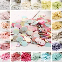 Eo-Friendly Candy Sequin 10mm Matte Pvc Loose Sequins Flat Artesanatos Findings Sewing Wedding Craft Garment DIY Accessory 10g