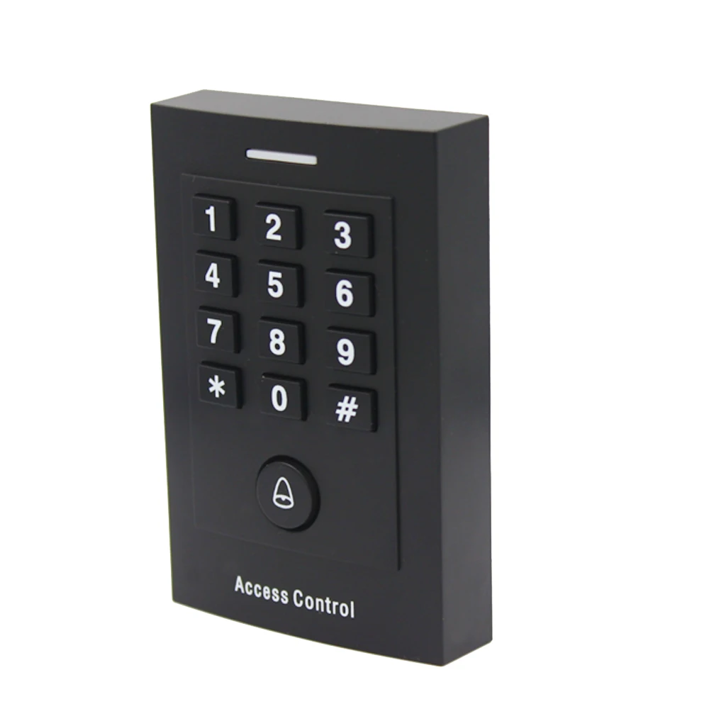 125KHZ RFID Password Keypad Access Control Backlight Door Standalone Access Control System Device Machine door lock