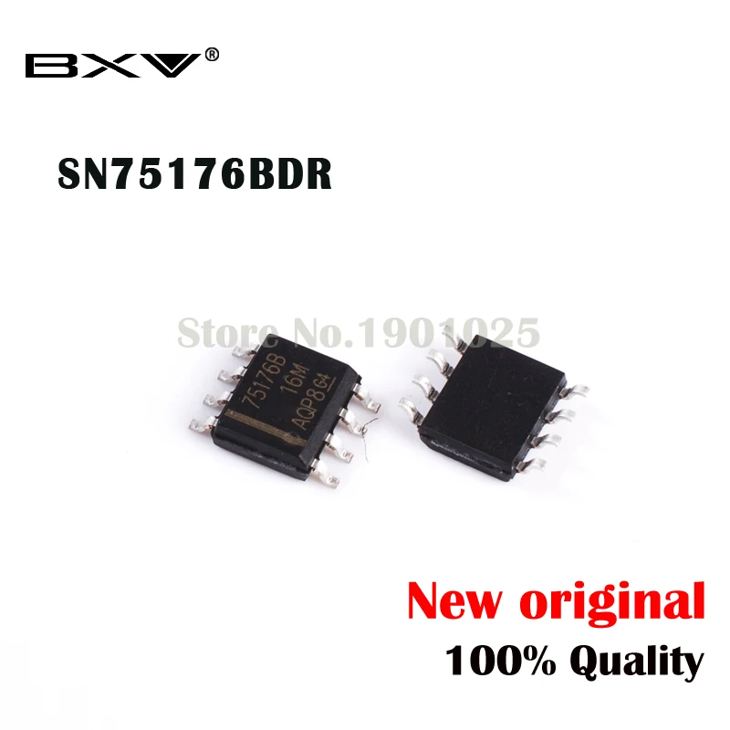 10PCS SN75176BDR SOP-8 SN75176B SOP SMD new and original IC