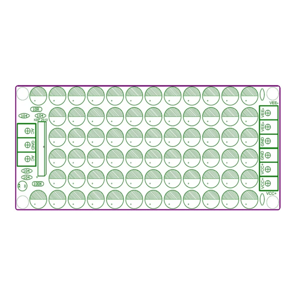 HiFi Audio Amplifier Power Supply Filter Board PCB