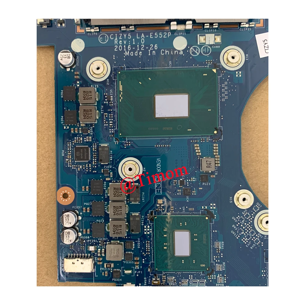 I7-7700 8G for Yoga 720-15IKB 80X7 Lenovo Ideapad Integrated Motherboard CIZY5 LA-E552P FRU 5B20N67814 5B20N67971