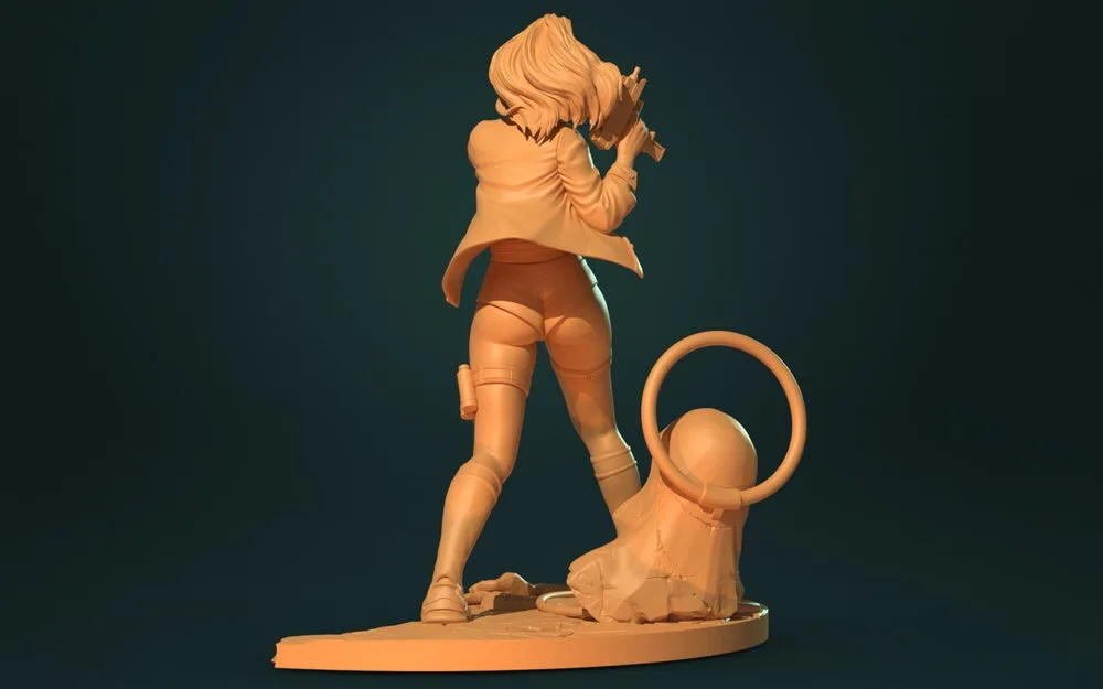 1/20   Resin Model Figure GK , With scenes ,  Unassembled and unpainted kit