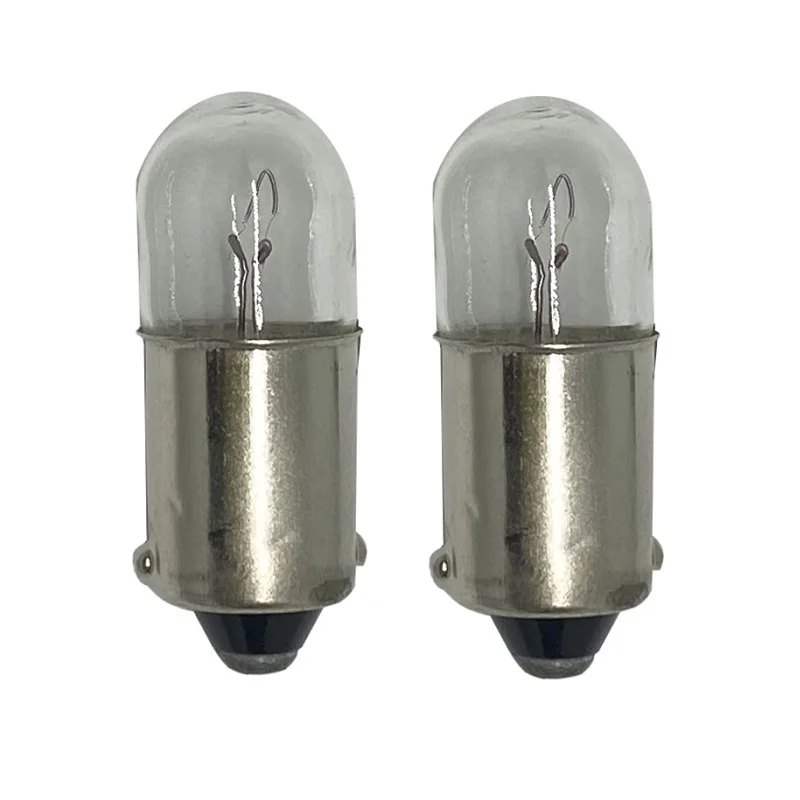 4/10X T11 T4W ba9s H6W 1895 12V-14V turn signal panel map door bulb halogen lamp high quality lamp Warm white