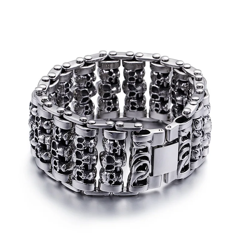 Men\'s Bracelet Titanium Steel Punk Personality Jewelry Jewelry Fashion Boys Fashion Accessories