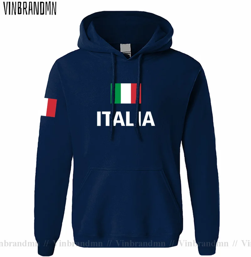 Italy Italia Italian ITA mens hoodie pullovers hoodies men sweatshirt new streetwear clothing Sportswear tracksuit nation flag