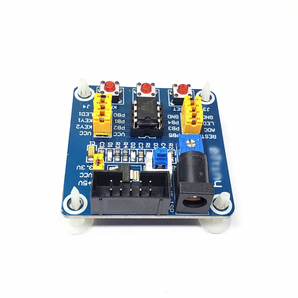 New Attiny13 AVR Developments Board Module Learning Experiment Board Develop Test Boards with USB Power Cable for Attiny 13 AVR