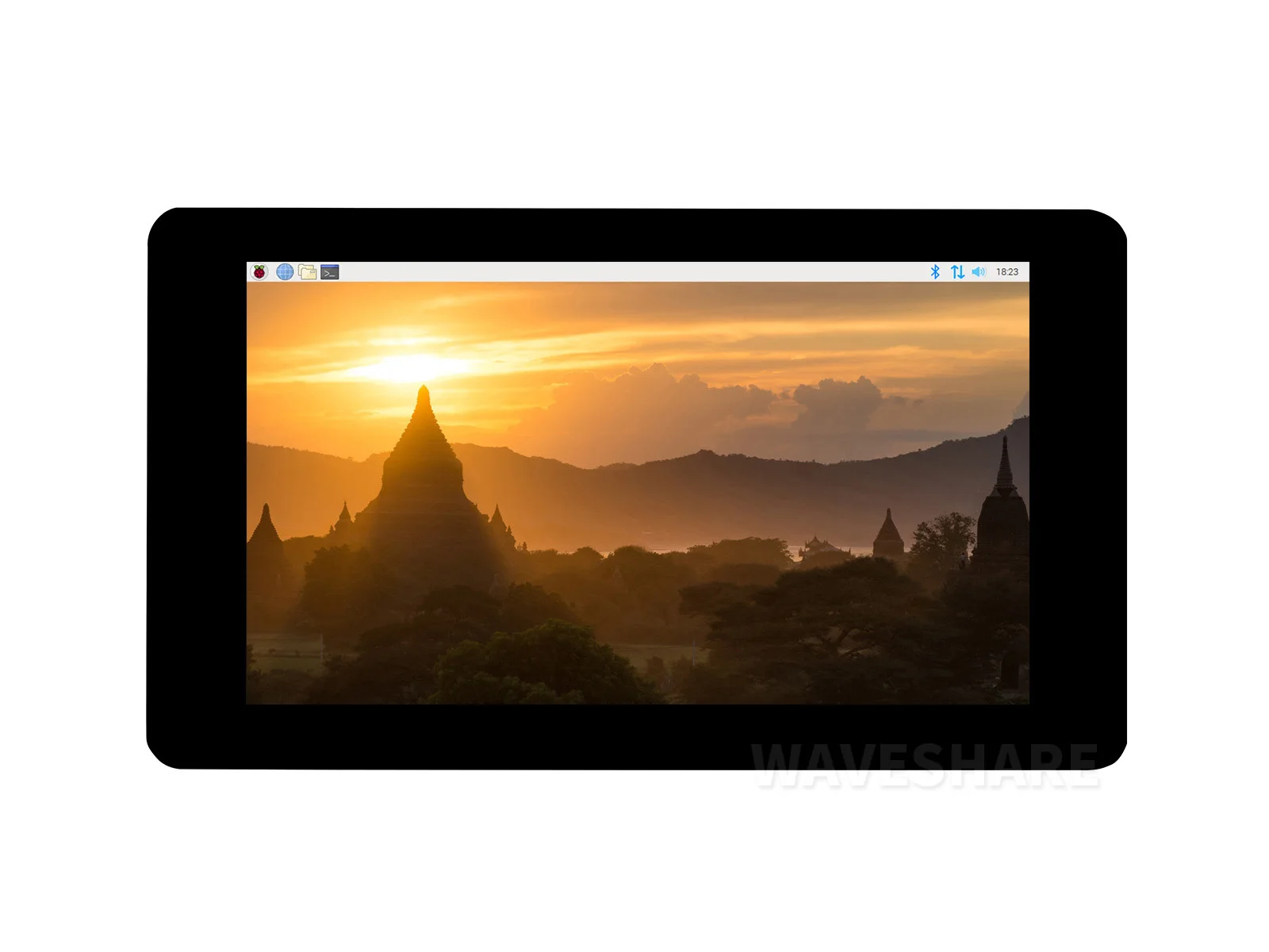 DSI Capacitive Touch IPS Display para Raspberry Pi, DSI Interface, Suporta Pi 5, 4B, 3B +, 3A +, CM3 +, 4, 7"