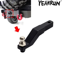 YEAHRUN Aluminum Alloy Adjustable Tow Trailer Hitch for Axial SCX10 II 90046 1/10 RC Crawler Car Model Upgrade Parts Accessories