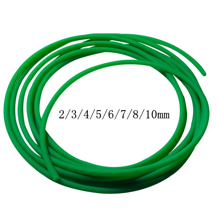 PU Polyurethane Round Belt with Flame Joint Green Coarse Surface Industrial O-ring Drive Belt Round Belt