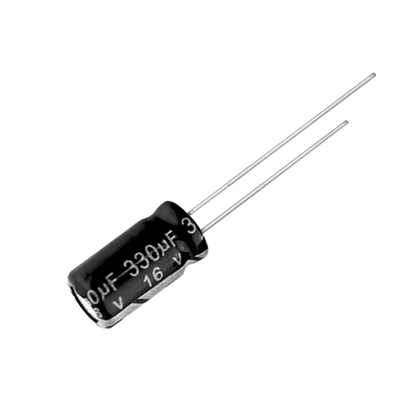 16V330uf 6x12mm Aluminum Electrolytic Capacitor 330uf16v 16v 330uf 330mf 330MFD 16v330mf 330mf16v 16v330MFD 470uf 680uf