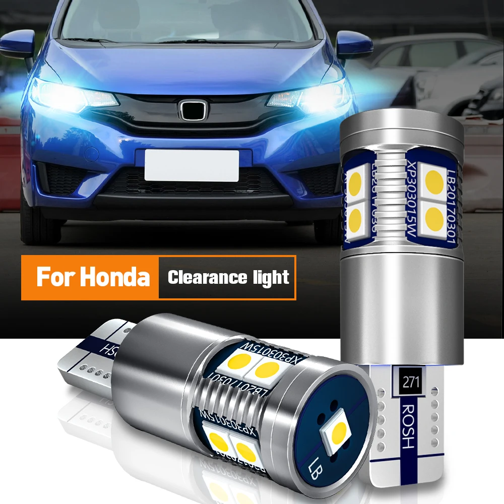 

2pcs LED Parking Light Bulb W5W T10 Canbus For Honda Accord 8 9 Civic 6 7 CR-V 1 2 3 Fit Jazz 4 FR-V HR-V Insight Legend S2000