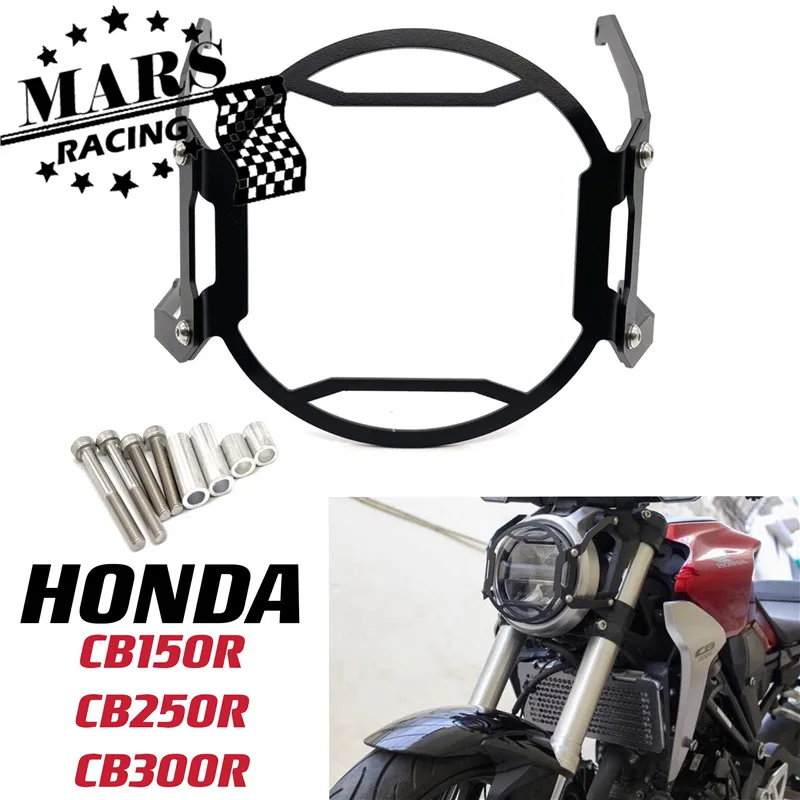 FOR HONDA CB150R CB250R CB300R Headlight grille Headlight cover 2019-2021 Motorcycle Headlight Grill Guard Lamp Cover Protector