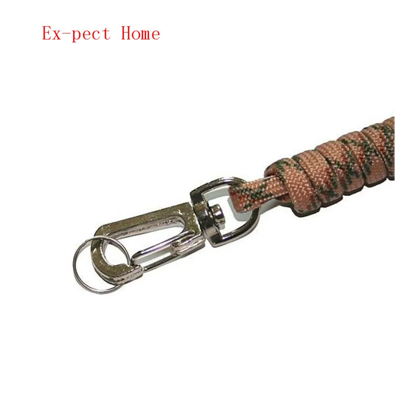 Wholesale 200 pcs torch flashlight lanyard 4mm survival paracord Outdoor emergency survival rope