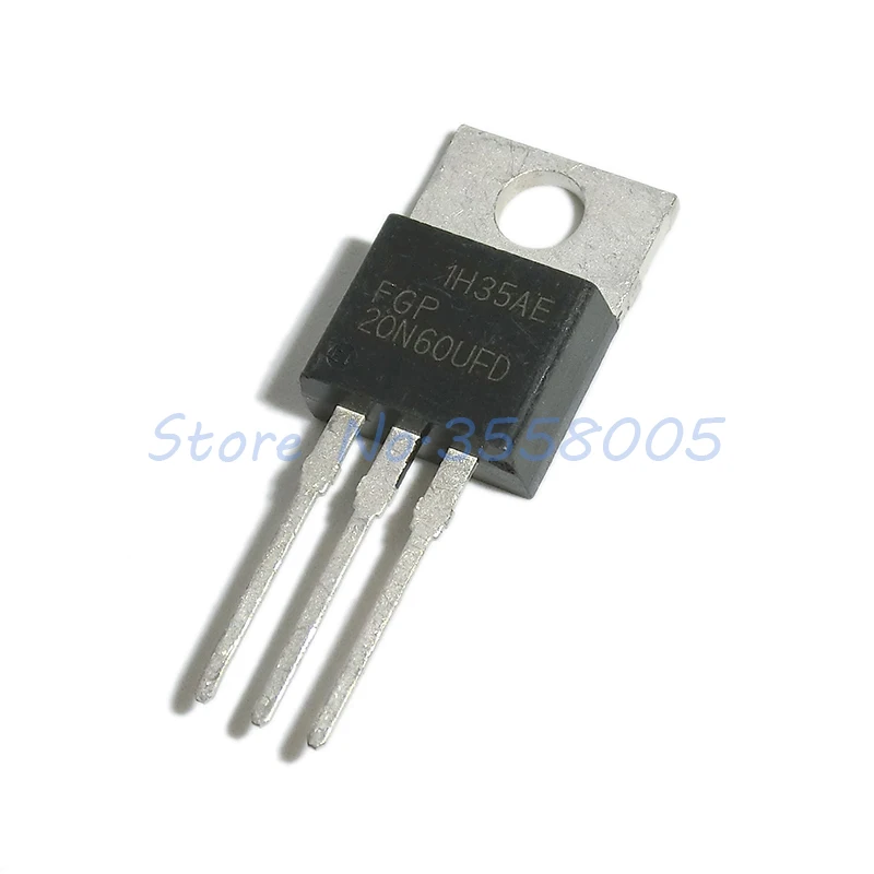 5Pcs/lot FGP20N60UFD FGP20N60 20N60UFD TO-220