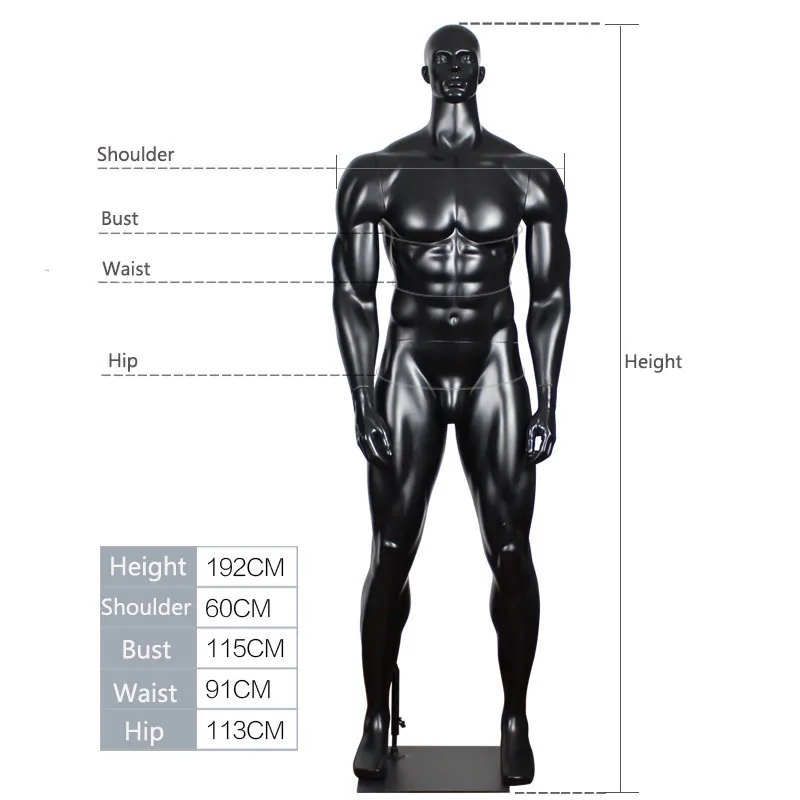 Sport Muscolari Uomo Manichino Completo Del Corpo Modello di Combinazione Abbigliamento Manichino su Misura