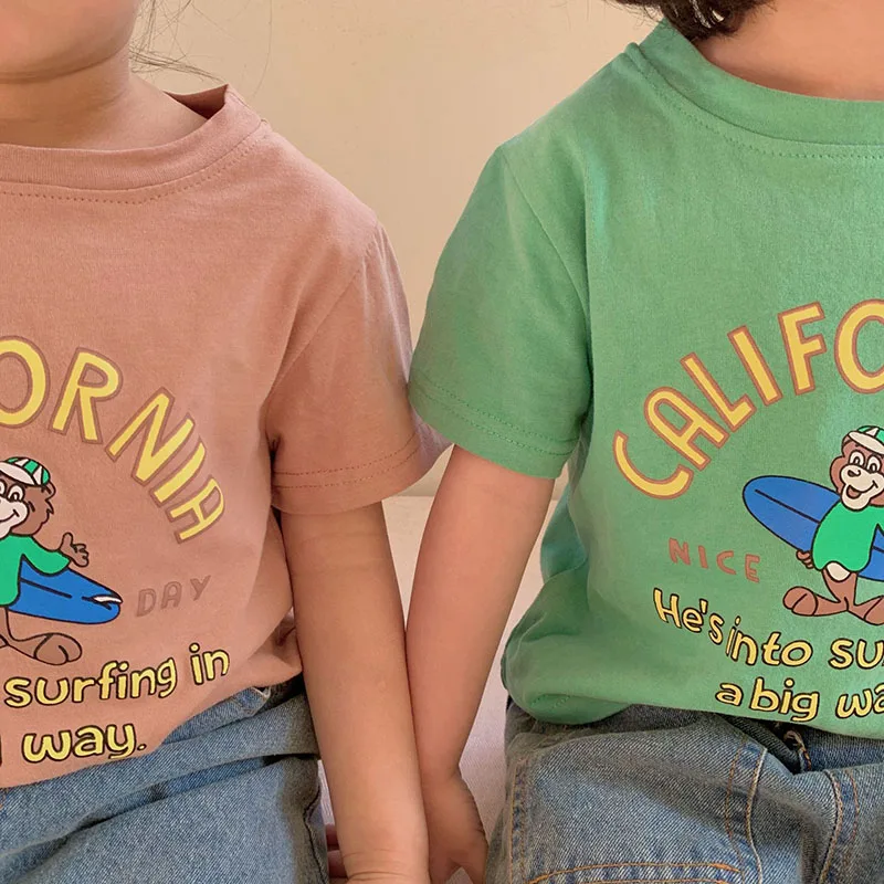 MILANCEL Camiseta manga corta infantil - Estampado verano niños - imagen 2