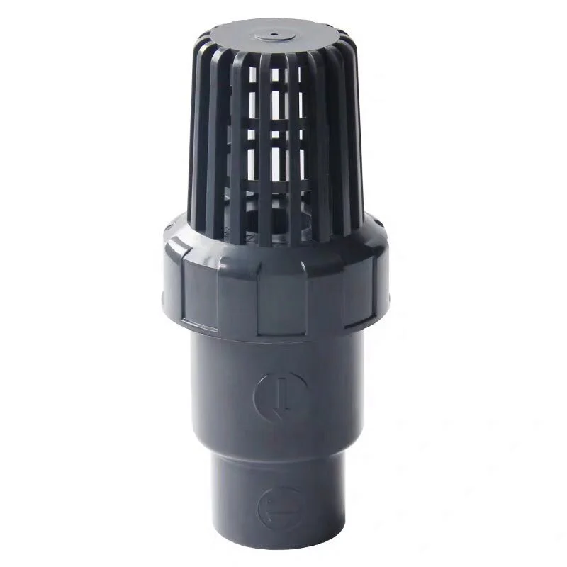 UPVC Water Filter Water Pump Water Inlet Outlet Filter PVC Check Valve with Filter Aquarium Fittings 1 Pcs