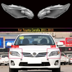 Transparent Headlamp Shell Lampmask For Toyota Corolla 2011 2012 2013 Lamp Shade Headlight Cover Replace The Original Lampshade