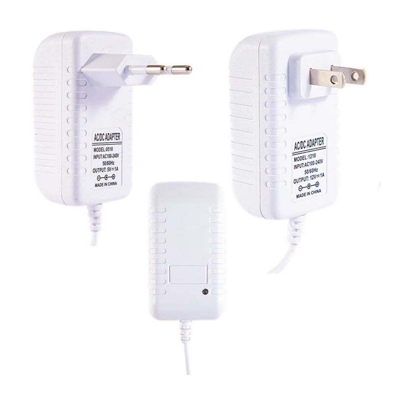 Adapter Power Supply Transformer 12V 1A 2A 3A White Body