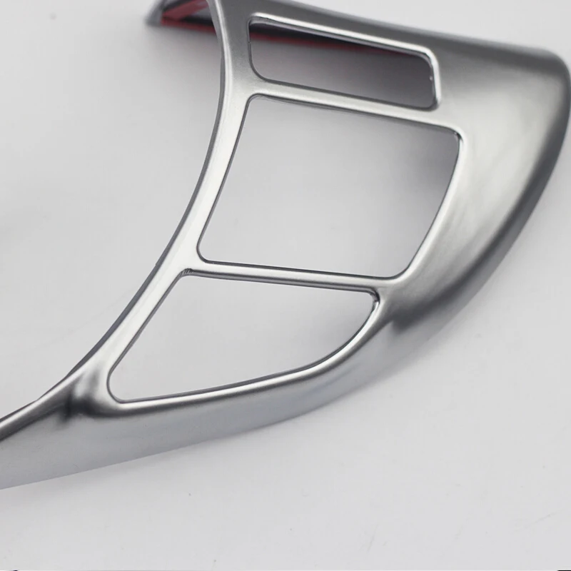 ABS Chrome For Mazda CX5 CX-5 2013 2014 2015 2016 Accessories Car Steering Wheel Panel Cover Badge Insert Trim Car Styling 2Pcs