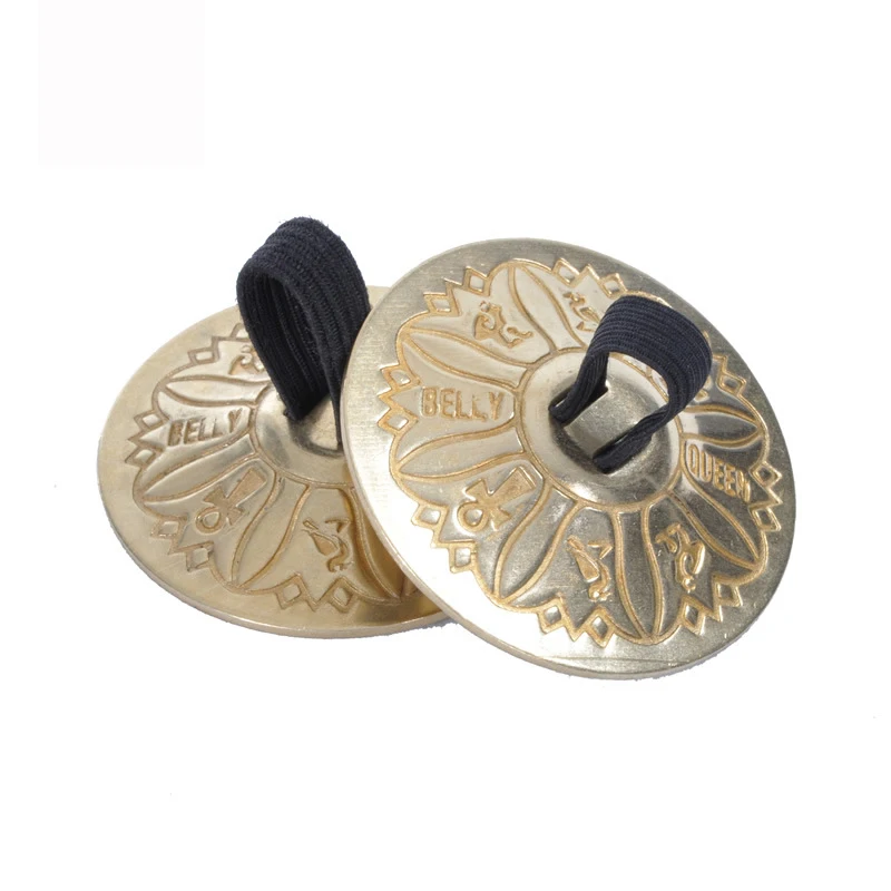 Tancerz Oriental Dance Finger Cymbal Dacning Special Edition Egyptian Belly Dance Finger Cymbal Copper Finger Pull Copper Fing