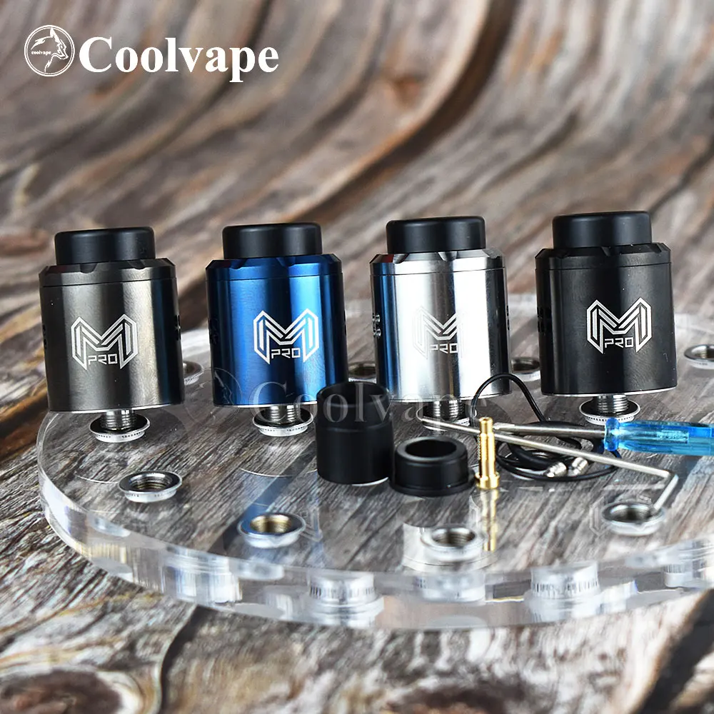 coolvape Mesh Pro RDA vape atomizer 25mm 316ss Rebuilding Dripping Tank with squonk BF PIN e-cigarettes rda vs Taifun BTD RDA