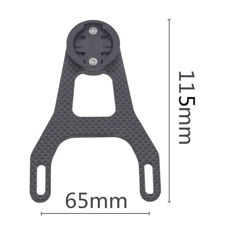 Bicycle Computer Holder Carbon Fiber Bike Code Holder Bracket for Garmin Mount Support 6D 5D Twitter Handlebar for GoPro