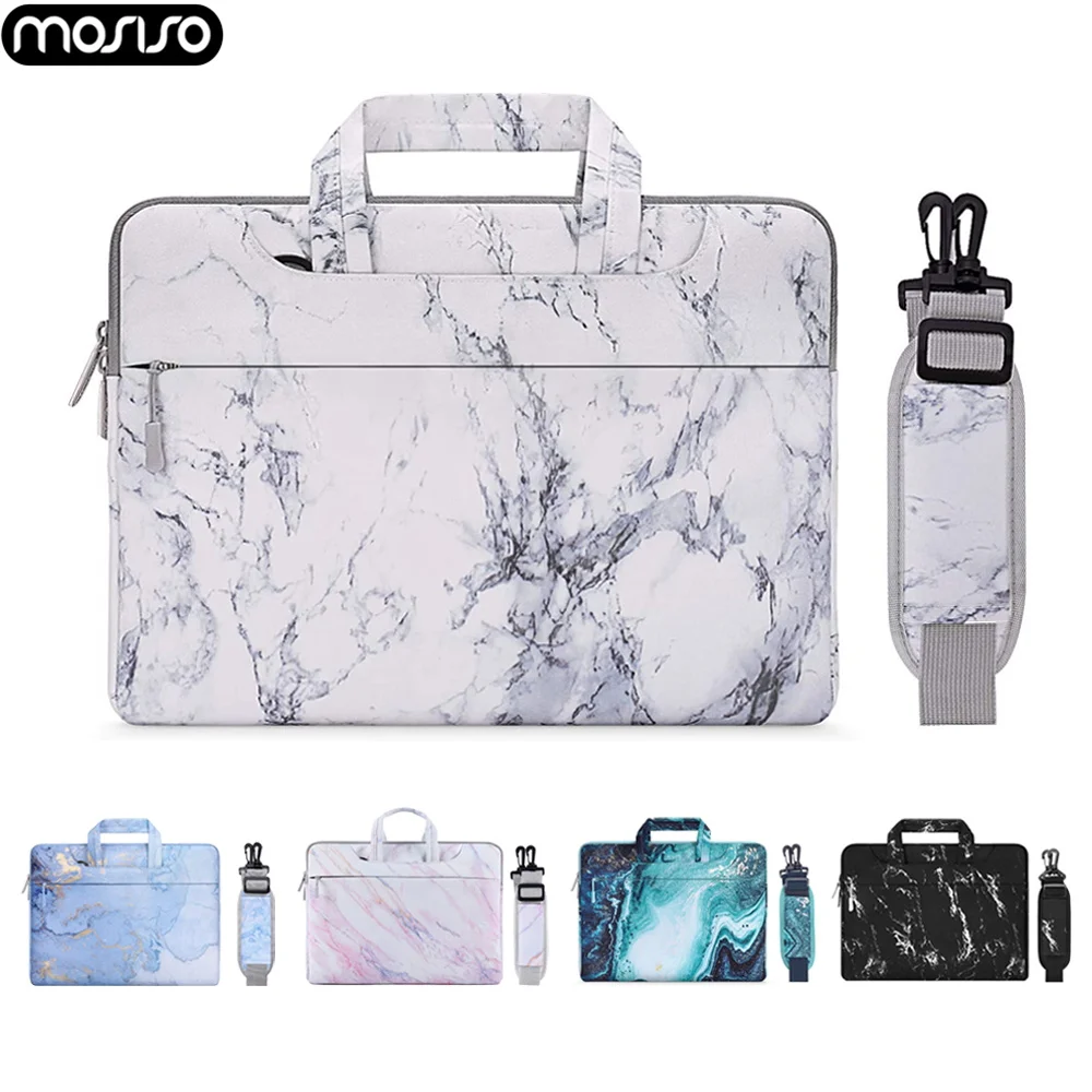 

2022 New Laptop Sleeve Bag For MacBook Dell Acer Lenovo Asus 13.3 14 15 15.6 16 inch Notebook Case Cover Shoulder Bag Briefcase