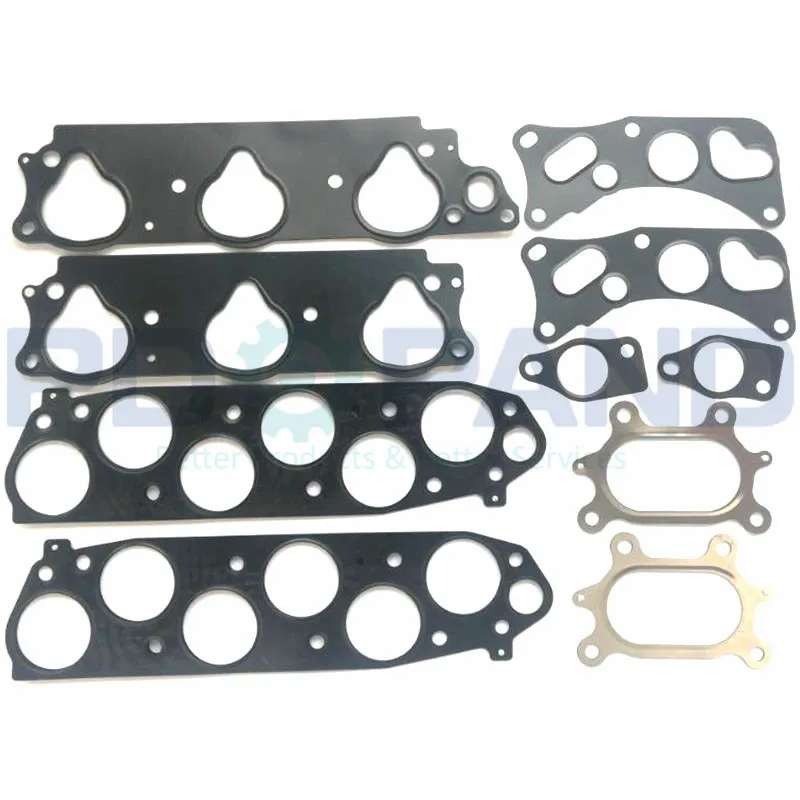 J30A4 Engine Complete Gasket Set 06110-RCA-A02 06120-RCA-A02 for Honda ACCORD Coupe CM7 VII CM6 3.0 V6  2997cc 2003-2008