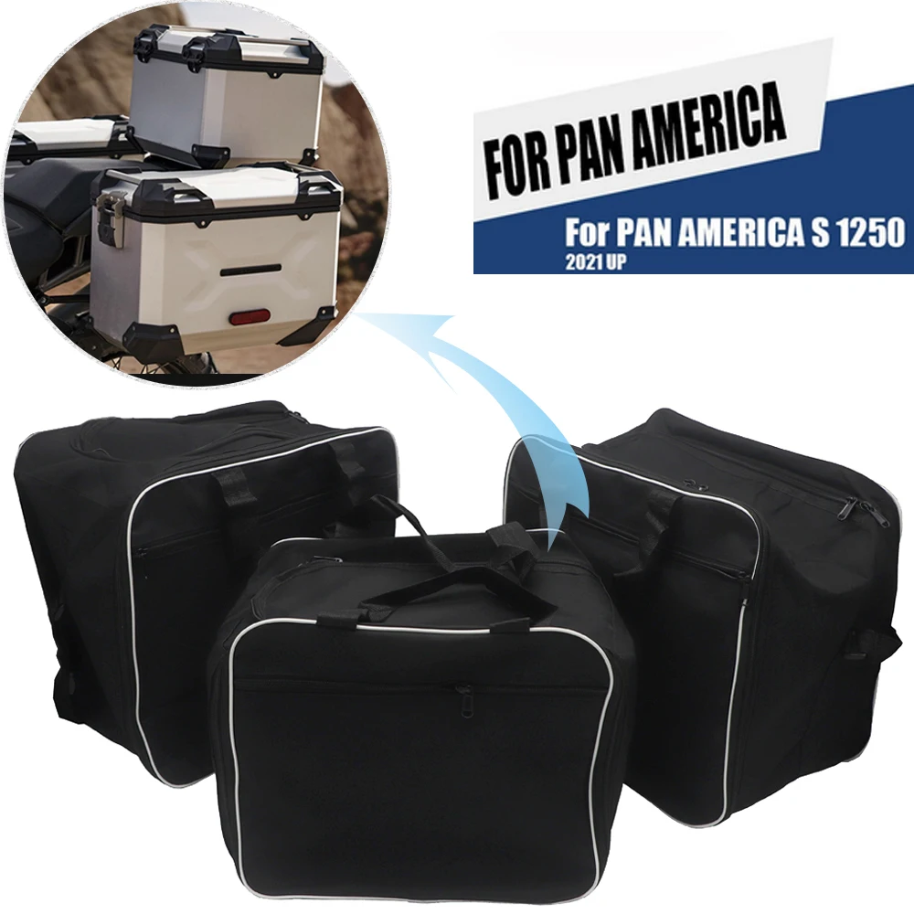 2021 caixa lateral da motocicleta pannier forro interior mala multi-purpose sacos de ombro para pan américa 1250 s pa1250 2021