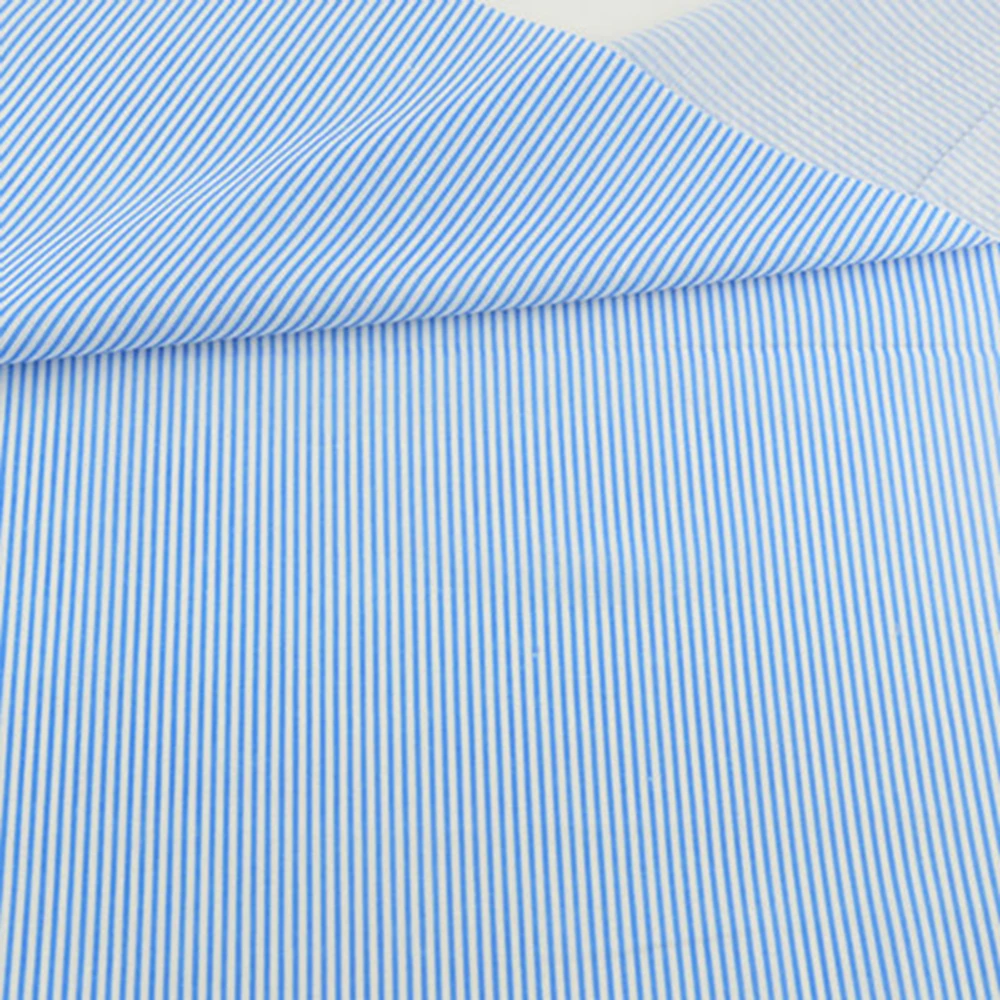 100% Cotton Fabric Blue and White Stripes Design Patchwork Clothing Doll\'s DIY Decoration Sewing Cloth Scrapbooking Home Textile