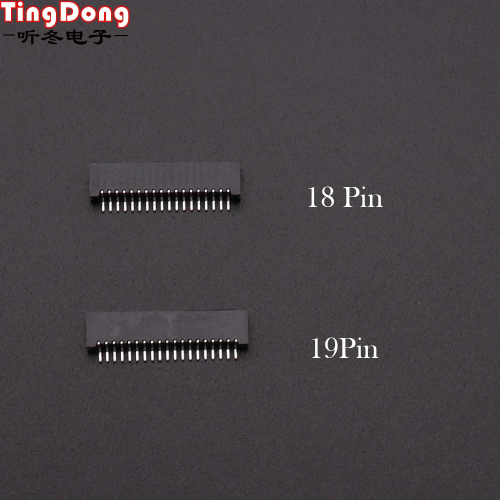 18/19 Pin Conductive Film Socket Button Film Socket For PS2 19P 18p Conductive Film Connector Port For Sony ps2