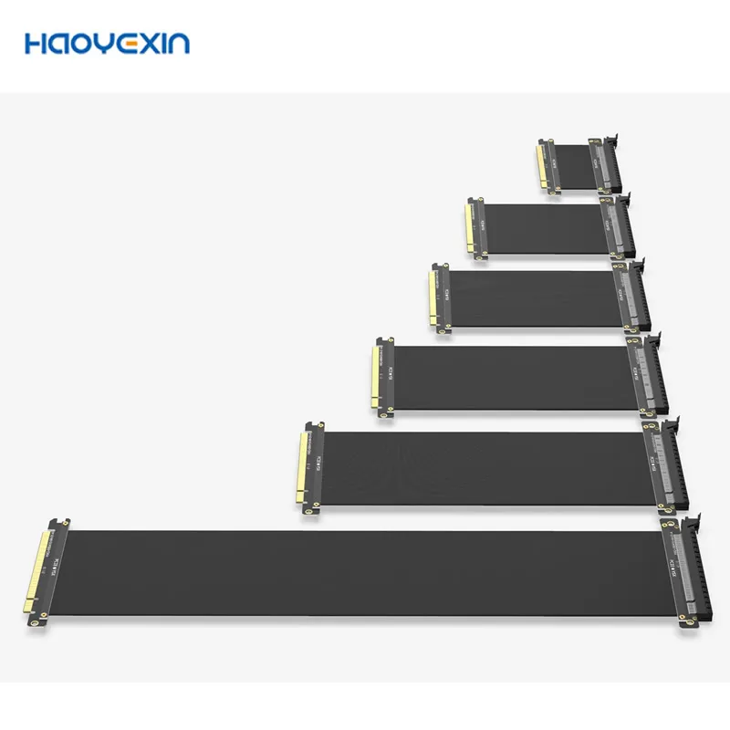 HYX PCI-E 3.0 16X 3.0 Extender Riser Cable High Speed PC Graphics Cards PCI Express Connector Cable
