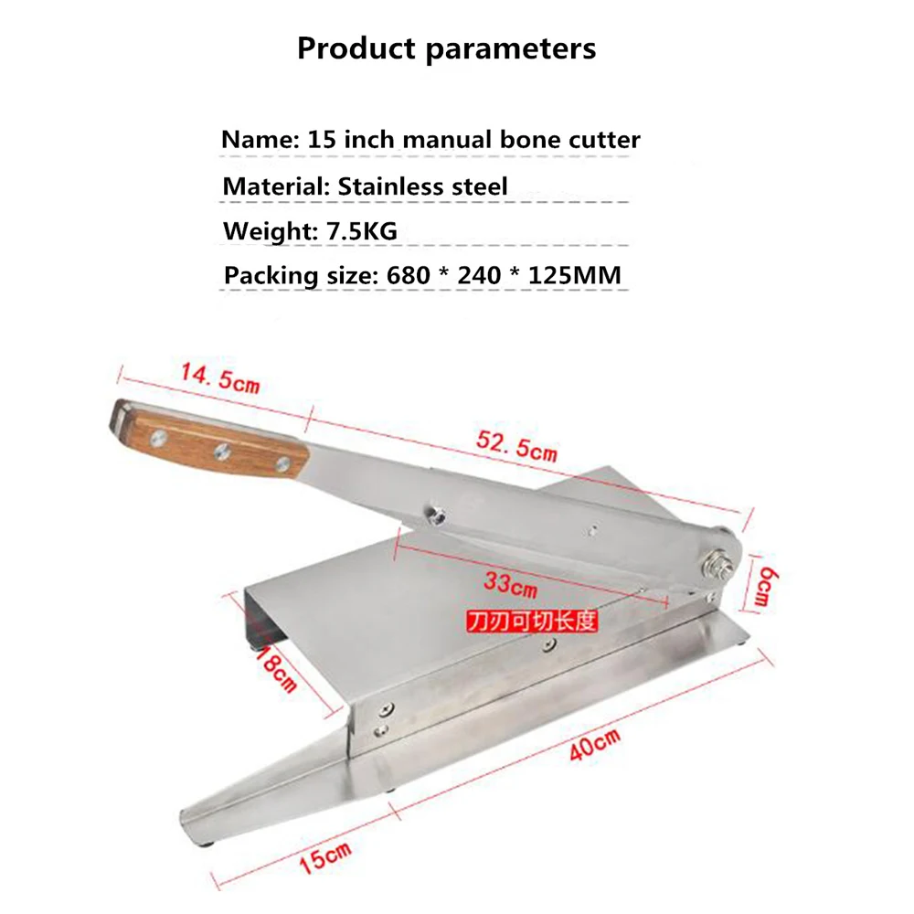 Maszyna do cięcia kości do cięcia mięsa maszyna do krojenia kurczaka nóż do krojenia ryby żebra maszyna do cięcia gilotyny kości