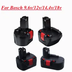 9.6V/12V/14.4V/18V 3000mAh 5000mAh for Bosch SR 960 BH984 BAT048 BAT119 GSR 12 BAT043 BAT120 BAT038 BAT040 BAT140 BAT025 BAT026