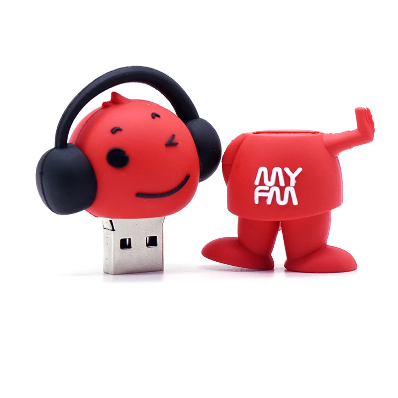 Music Pendrive 64gb 32gb 16gb 4gb Usb Flash Drive 128gb Red Cartoons Pen Drive Memroia Usb Stick U Disk 256GB Flash Disk