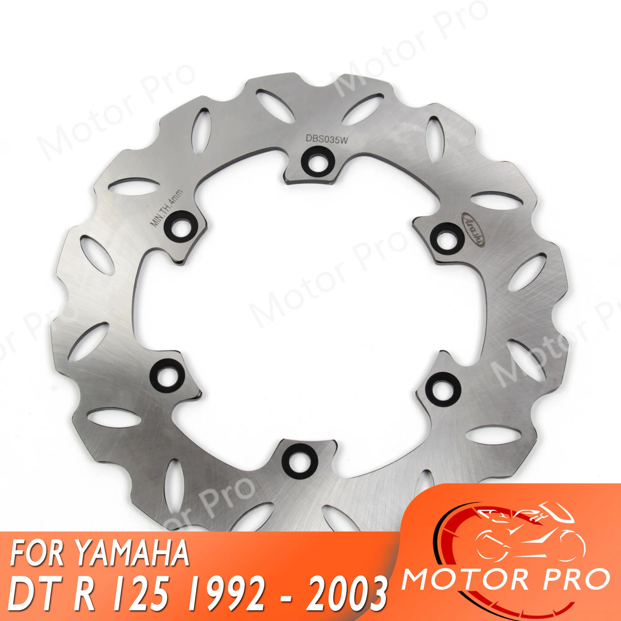 Motorcycle Rear Brake Disc FOR YAMAHA DT125 R DT 125 R DT125R 1992 1993 1994 1995 1996 1997 1988-2003 brake disk brake Rotor