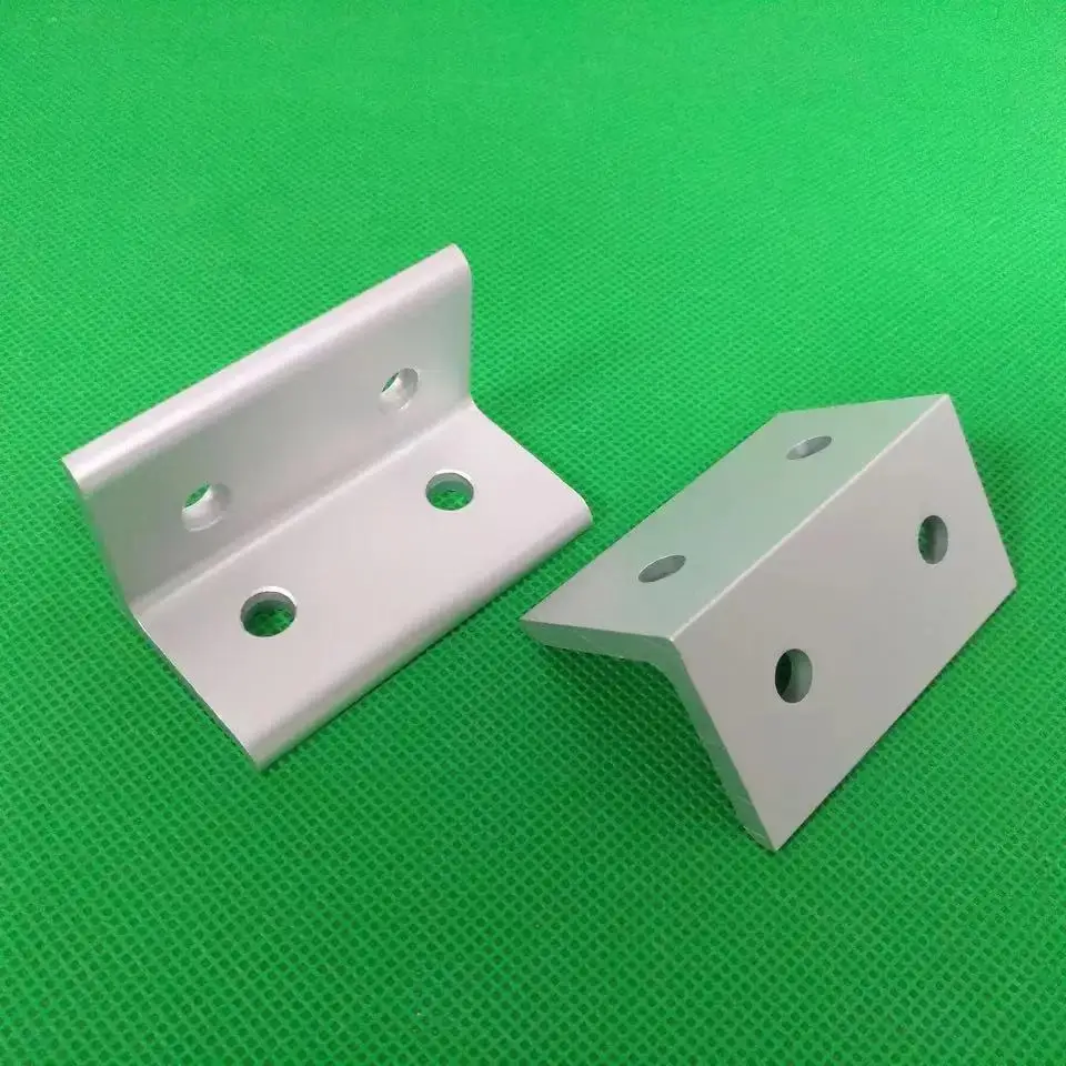 4 Holes 90 Degree Bracket Fastener 2020 2040 2550 3030 3060 4040 4080 4545 4590 Angle Connector Aluminum Profile Accessories