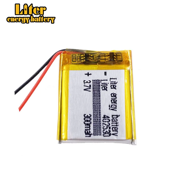 352530   3.7V,300mAH,[ 402530 ] Polimerowy akumulator litowo-jonowy / litowo-jonowy do zabawek, POWER BANK, GPS, mp3, mp4, telefonu komórkowego,