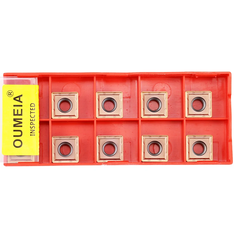Inserções de broca em U Inserções de broca em U quadradas SPMT 050204 / 06020407 Broca violenta rápida da broca de T308 TR6300 apropriada para o cortador do CNC de aço