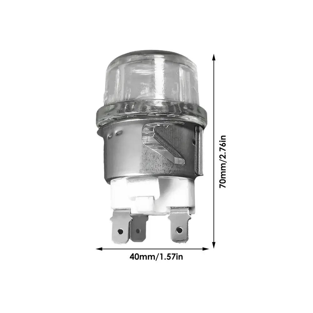 Ampoule de four G9, résiste à une température élevée de 25W, 500 ℃, pour four à micro-ondes, 220V 110V, vente en gros, livraison directe