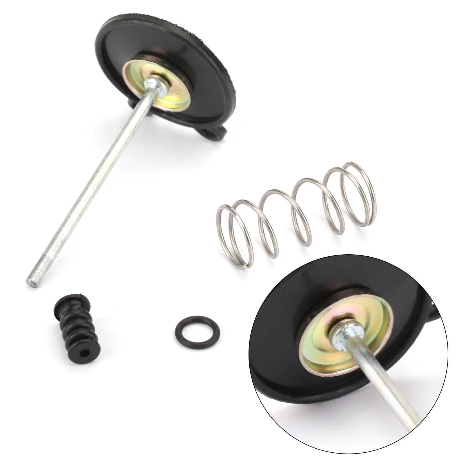 Areyourshop para Honda CB900 CX500 GL1100 Super Sport bomba de acelerador diafragma kit de reconstrucción de carburador 18-2808 Accesorios de Motor