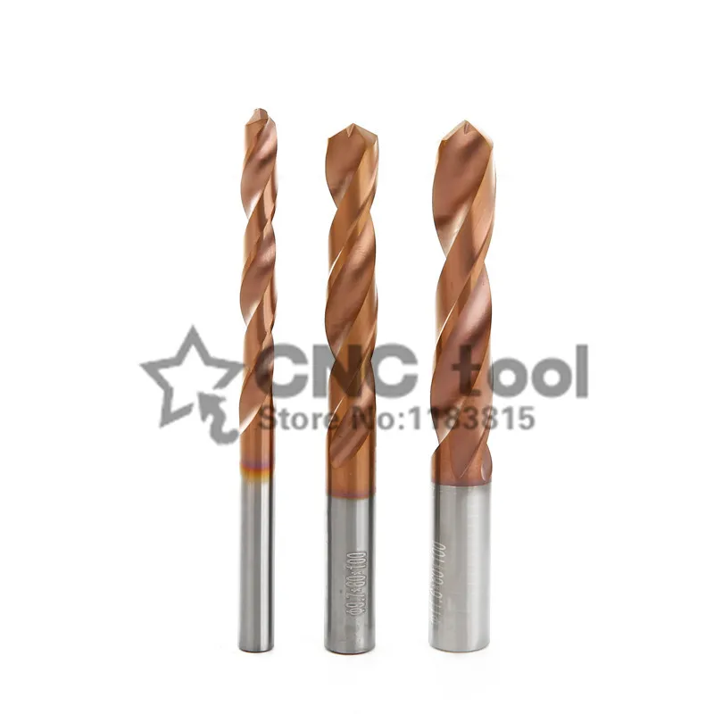 1.0mm-5.0mm x60 powłoka ze stopu węglika wiertła stal wolframowa Super twarde stal Twist Bit prosty uchwyt solidne wiertło monolityczne