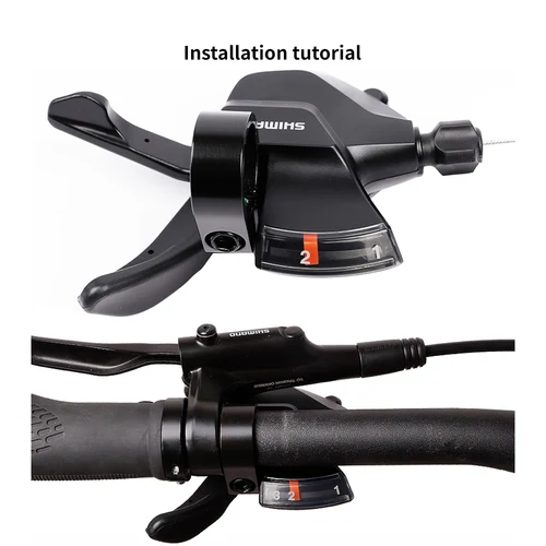 Imagen 2 del producto SHIMANO Altus SL-M315 SL-M310 MTB palanca de cambios 2X7 2X8 3x7 3x8 2 3 7 8 14 16 21 24 S velocidad bicicleta de montaña palanca de cambios juego de gatillo