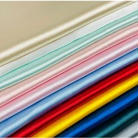 34 Color Soft Satin Fabric Wedding Party Decoration Box Lining DIY Clothing Sewing Background Accessories 2